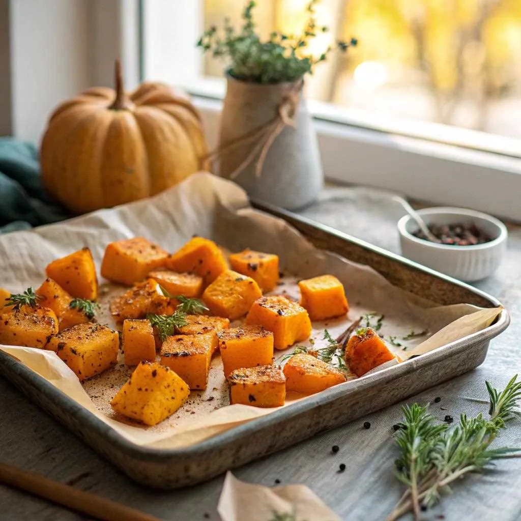 Butternut au Four : Une Recette Simple et Délicieuse