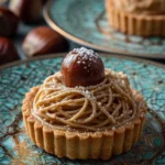 Mont Blanc dessert en verrines festives