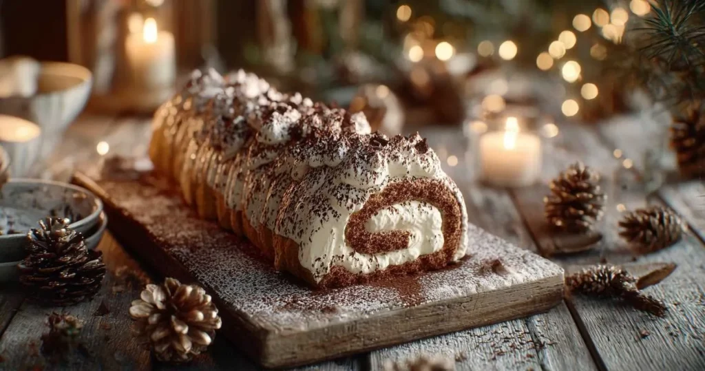 bûche tiramisu facile sans cuisson